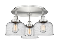 Ballston Semi-Flush Mount Satin Nickel
