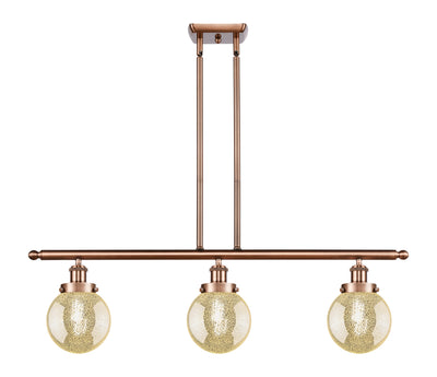 Ballston Urban Island Light Cast Brass