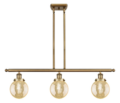 Ballston Urban Island Light Cast Brass