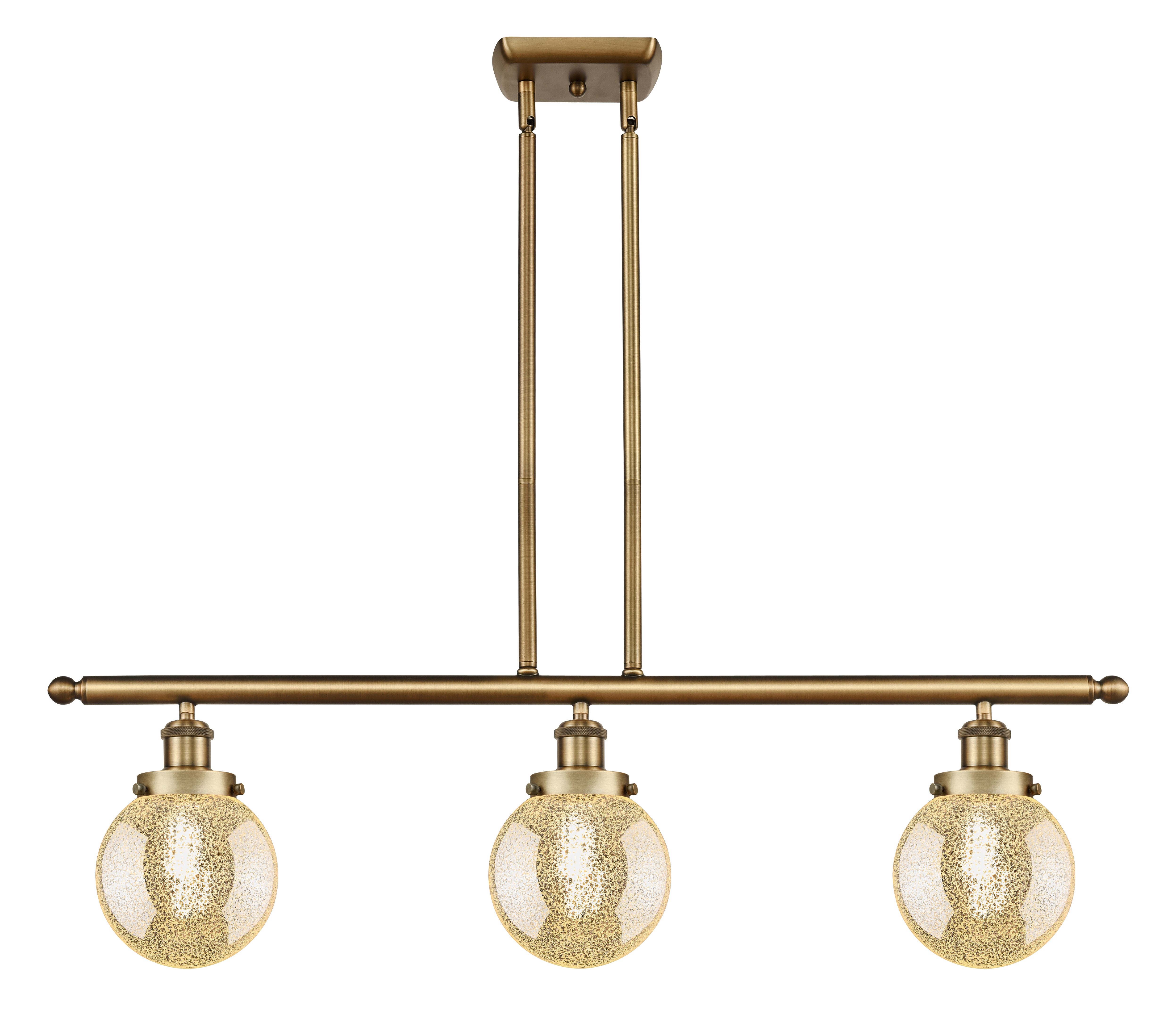 Ballston Urban Island Light Cast Brass