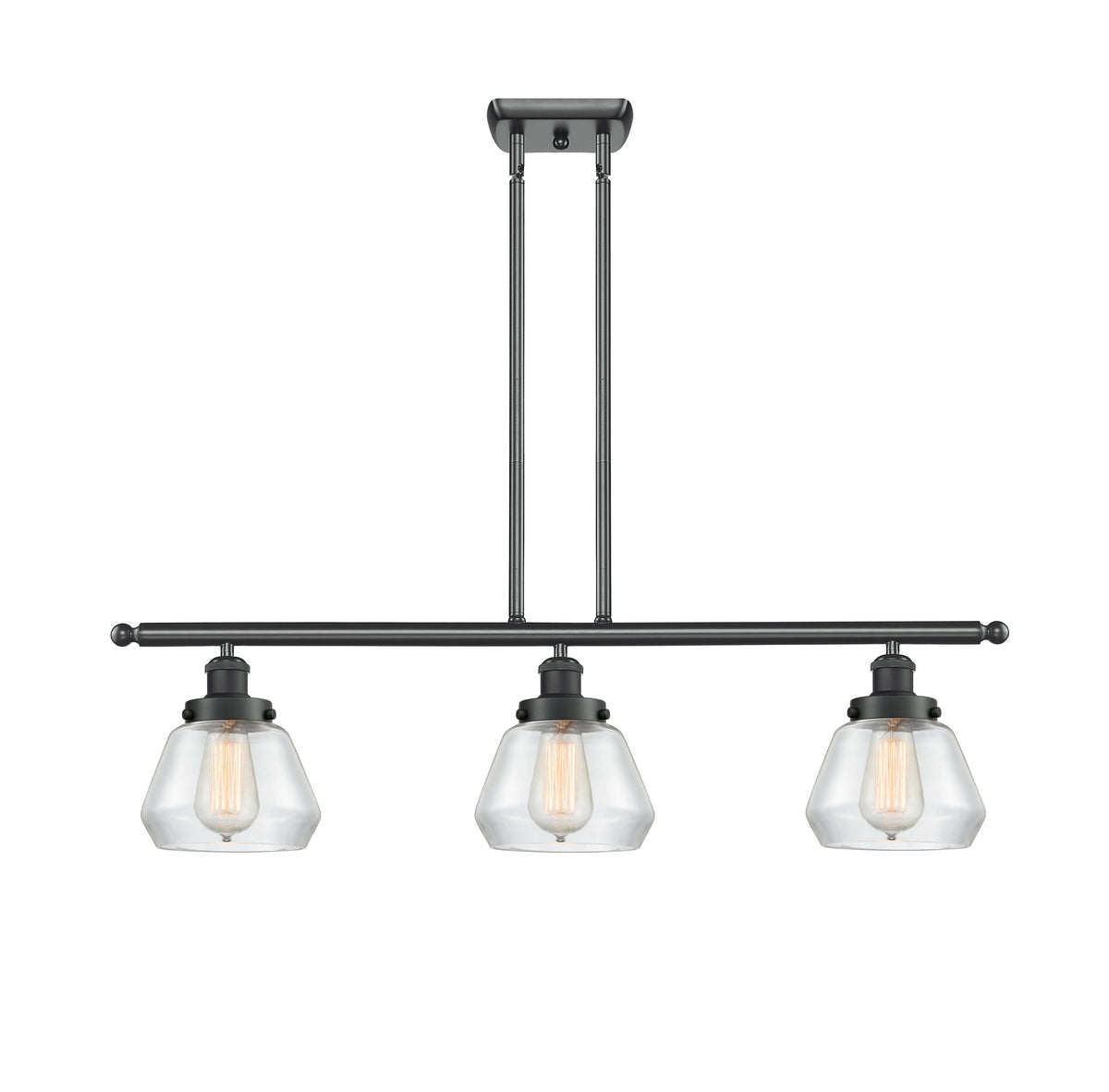 Fulton 36-Inch 3-Light Stem-Hung Island Light