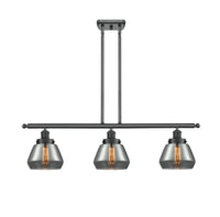 Fulton 36-Inch 3-Light Stem-Hung Island Light