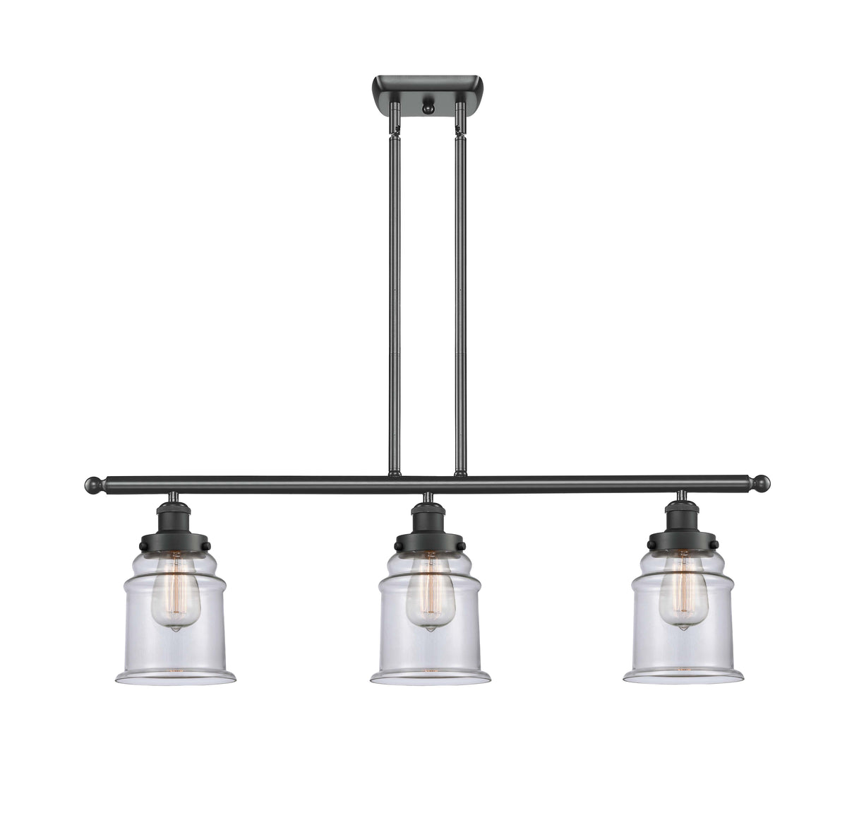 Canton 36-Inch 3-Light Stem-Hung Island Light 10.625-Inch High