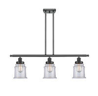 Canton 36-Inch 3-Light Stem-Hung Island Light 10.625-Inch High