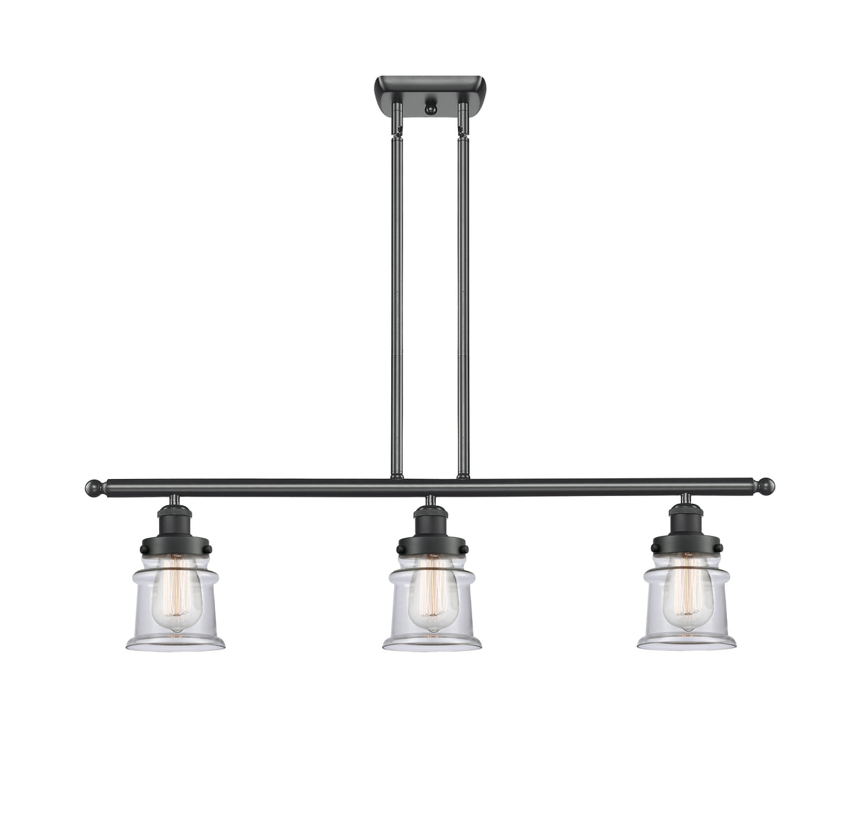 Canton 36-Inch 3-Light Stem-Hung Island Light 9-Inch High