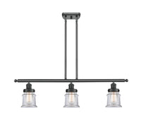 Canton 36-Inch 3-Light Stem-Hung Island Light 9-Inch High