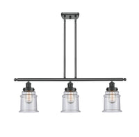 Canton 36-Inch 3-Light Stem-Hung Island Light 10.625-Inch High