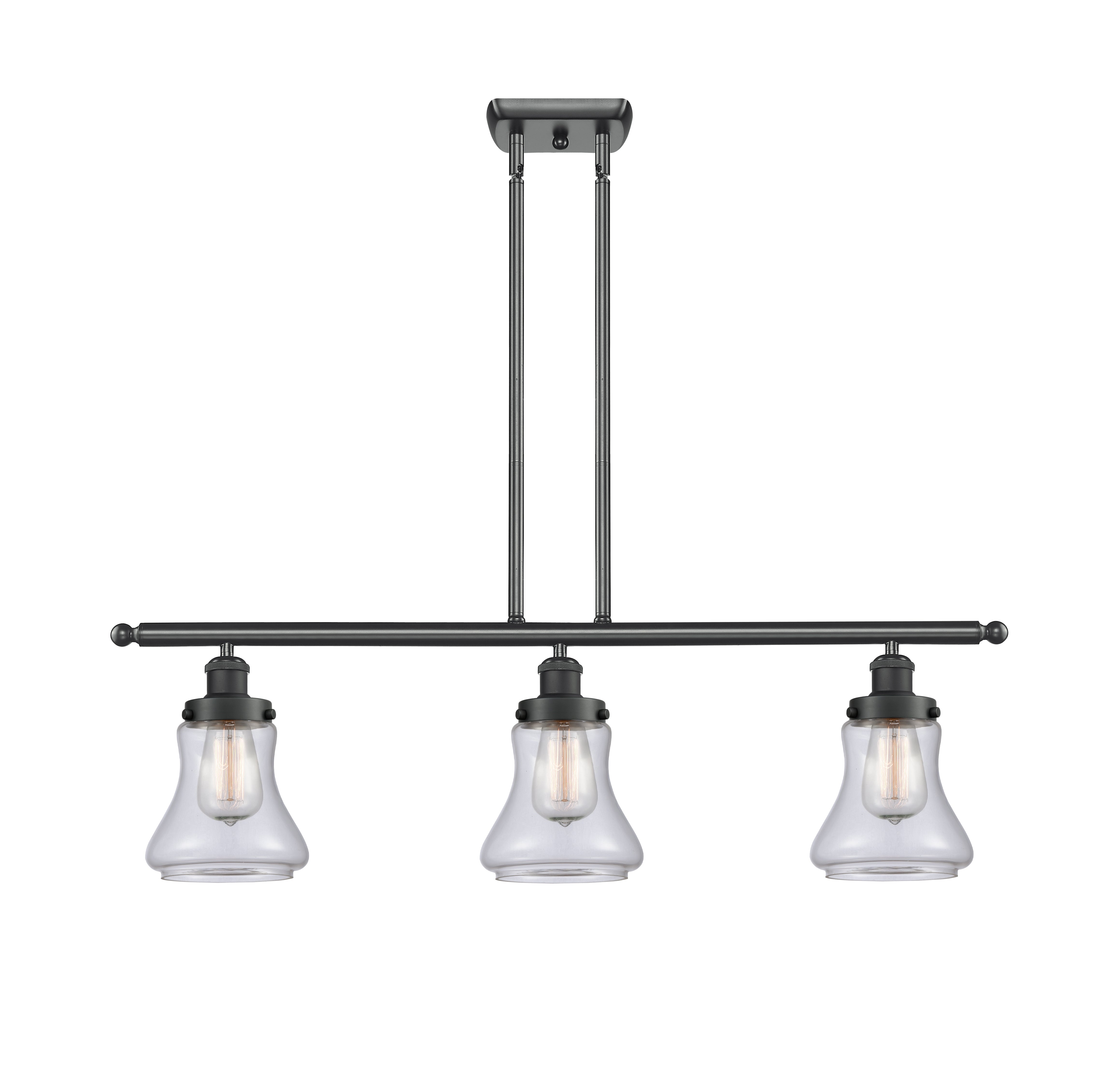 Ballston Urban Island Light Cast Brass