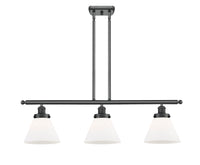 Cone 36-Inch 3-Light Stem-Hung Island Light 11-Inch High