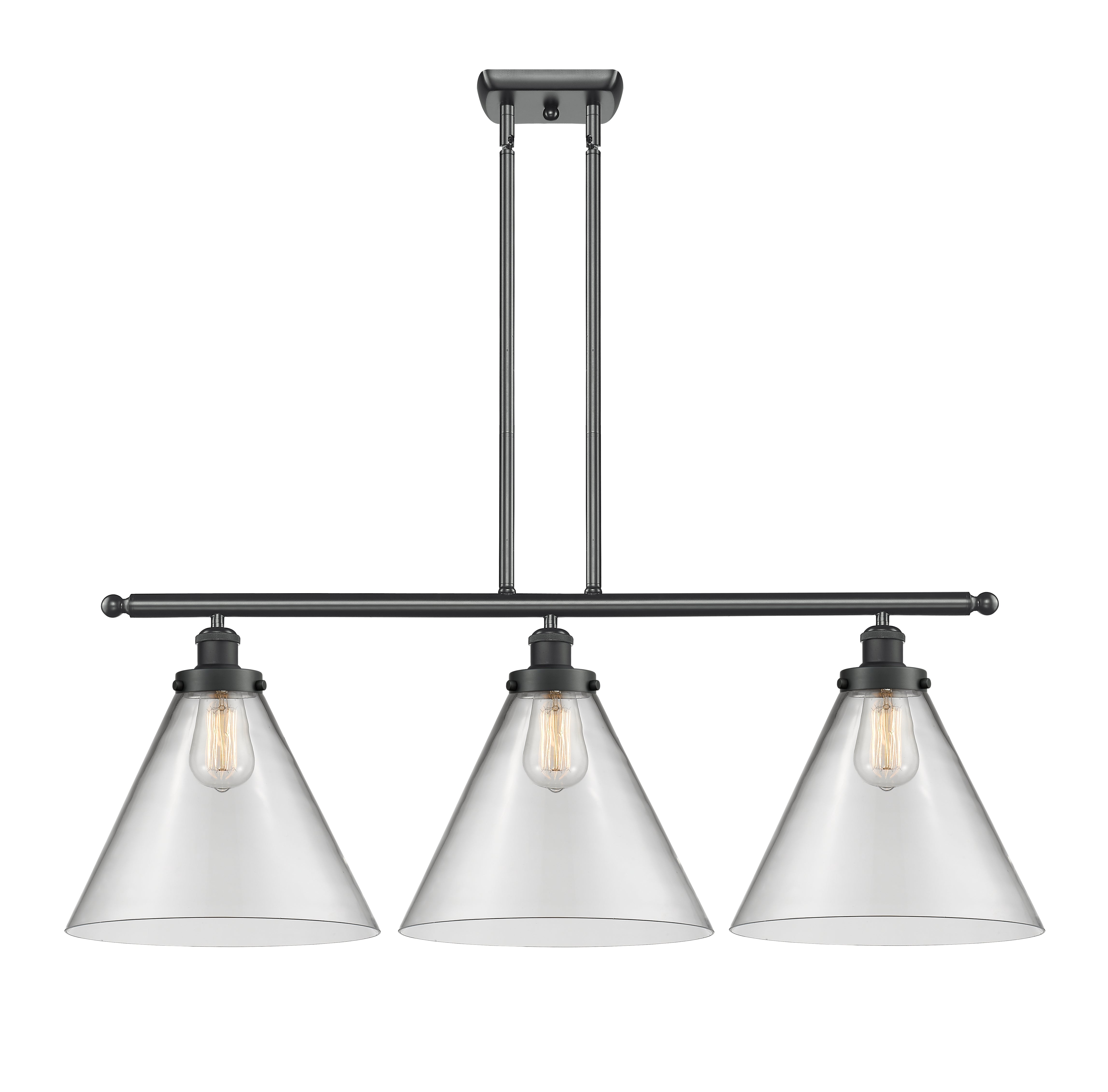 Ballston Urban Island Light Cast Brass