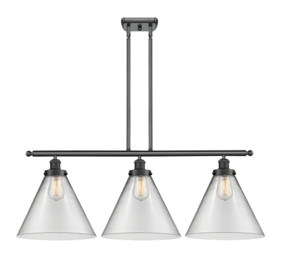 Ballston Urban Island Light Cast Brass Finish