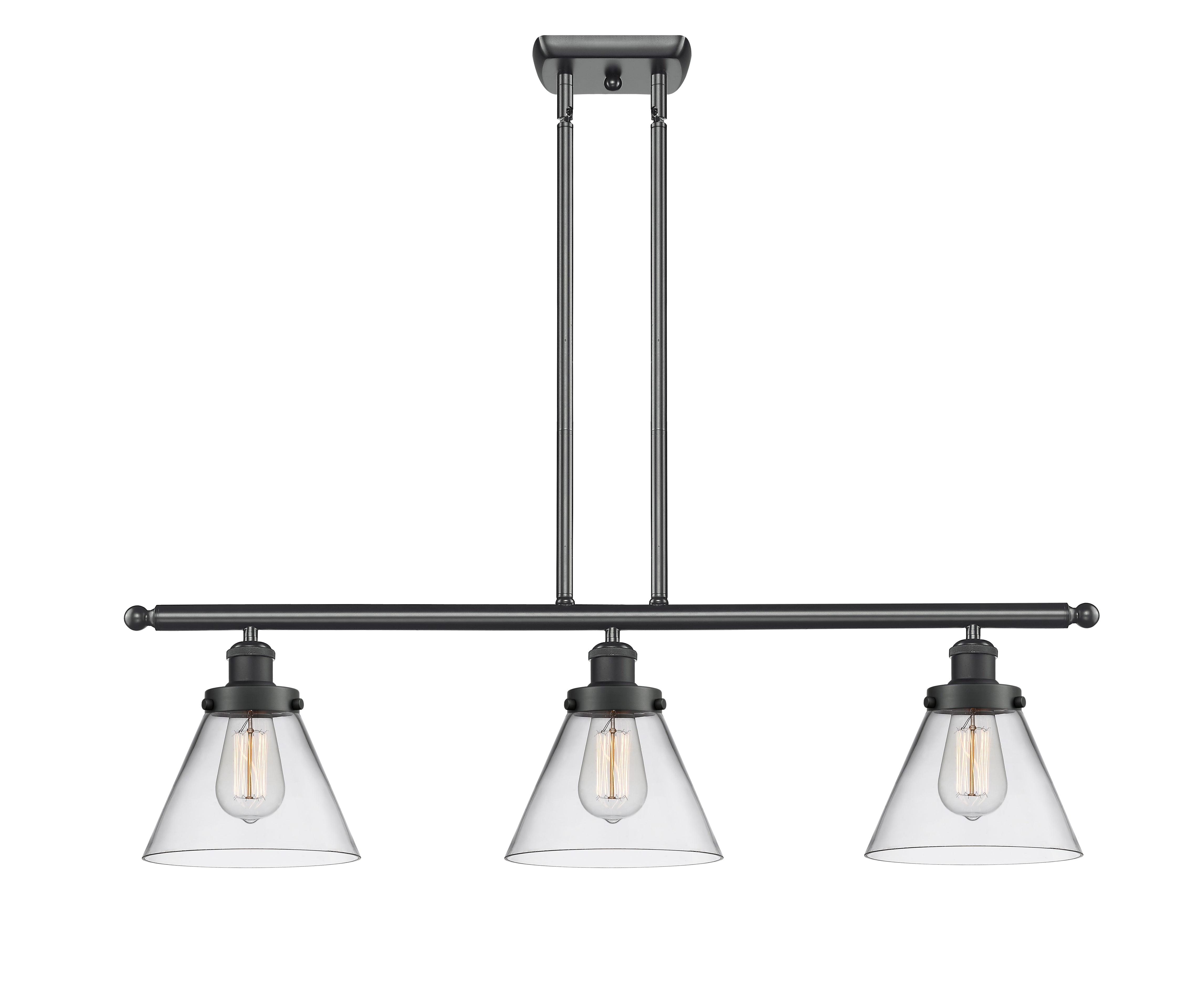 Ballston Urban Island Light Cast Brass