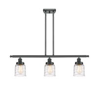 Bell 36-Inch 3-Light Stem-Hung Island Light 10-Inch High