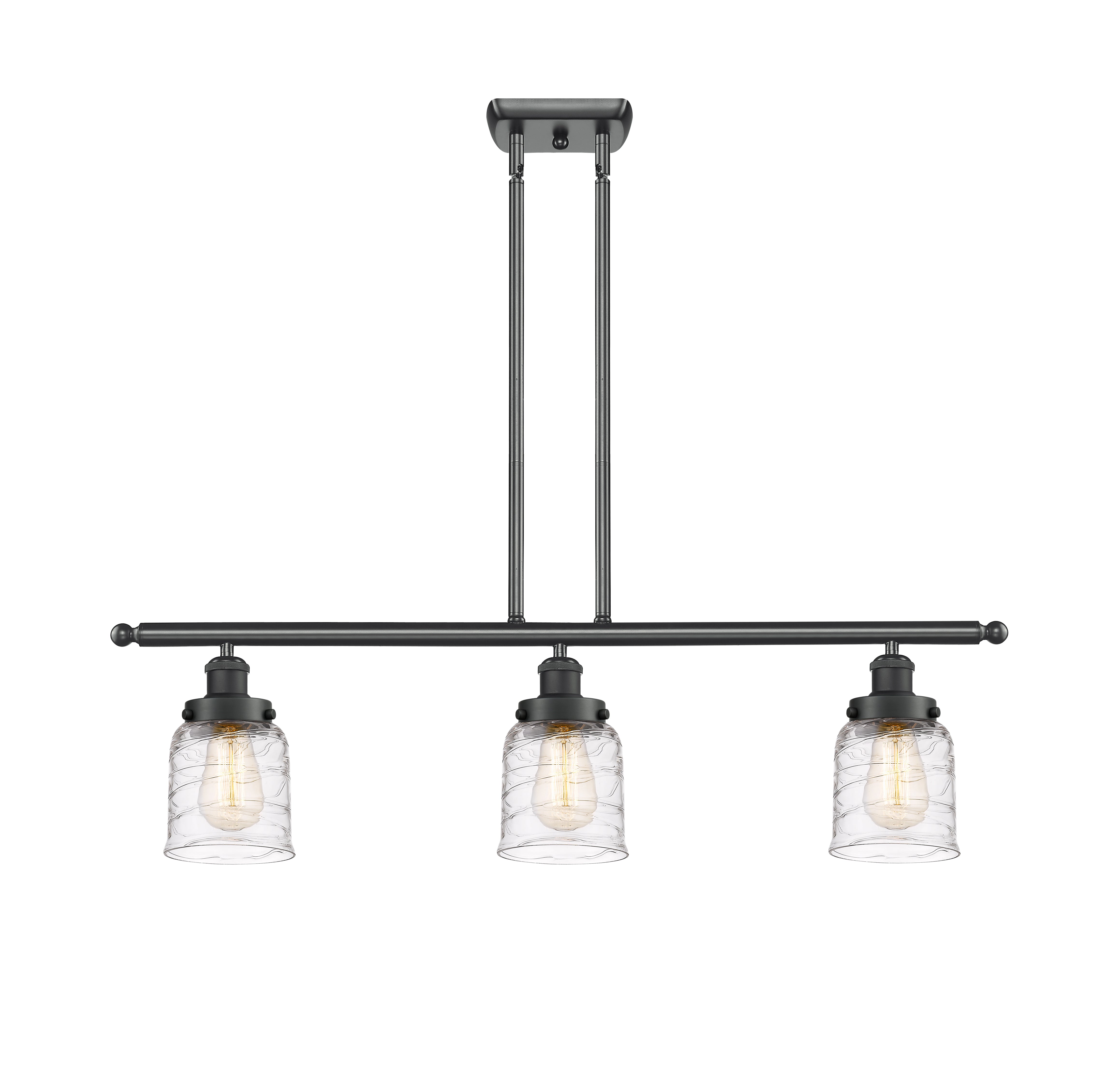 Ballston Urban Island Light Cast Brass Steel