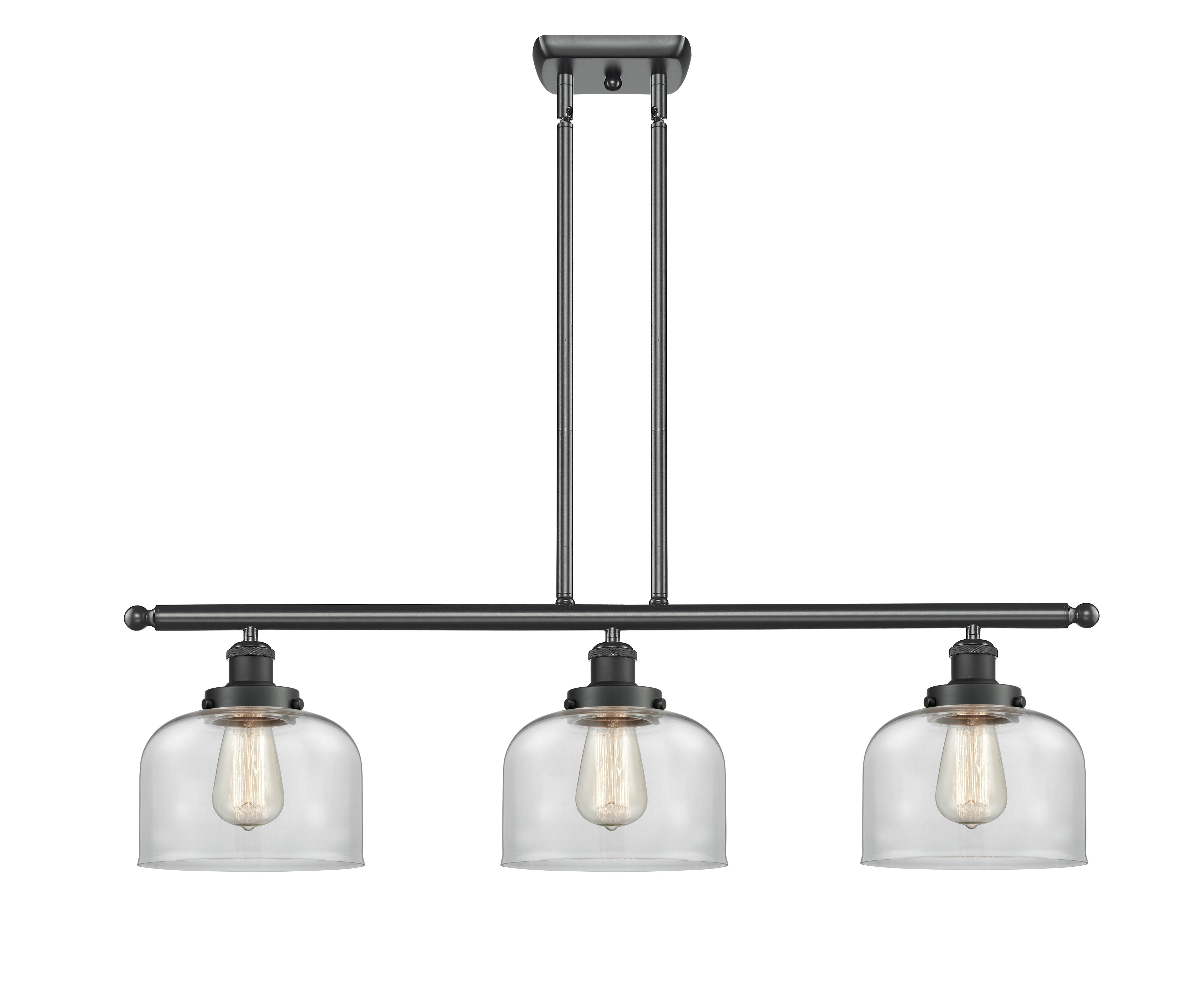 Ballston Urban Island Light Cast Brass Steel