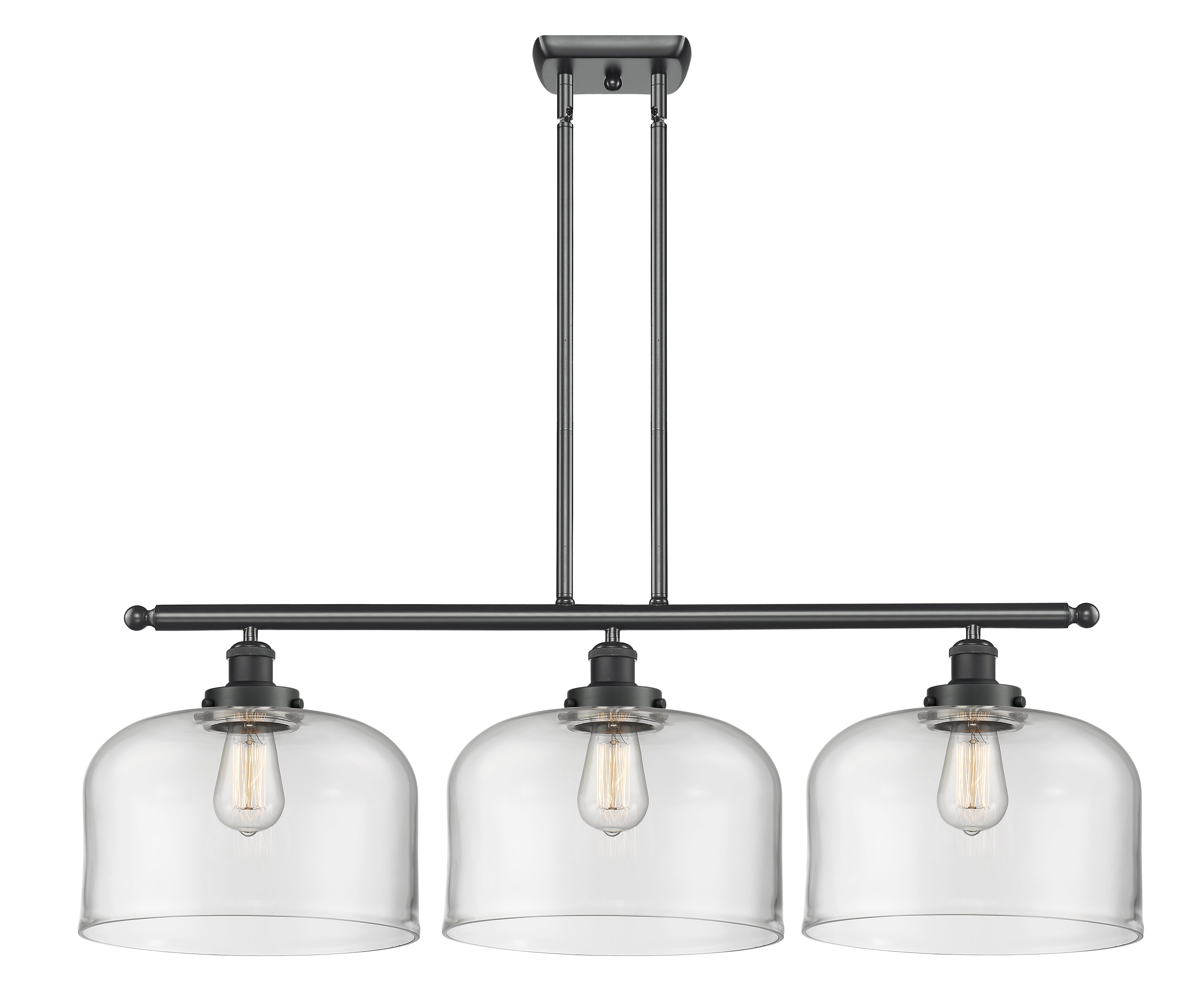 Ballston Urban Island Light Cast Brass