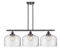 Bell 36-Inch 3-Light Stem-Hung Island Light with LED Bulbs 11-Inch High 11.5-Inch Shade