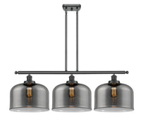 Bell 36-Inch 3-Light Stem-Hung Island Light with LED Bulbs 11-Inch High 11.5-Inch Shade