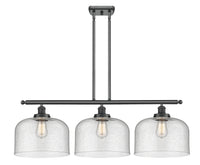 Bell 36-Inch 3-Light Stem-Hung Island Light with LED Bulbs 11-Inch High 11.5-Inch Shade