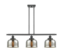 Bell 36-Inch 3-Light Stem-Hung Island Light 11-Inch High 7.75-Inch Shade Sloped-Ceiling Compatible