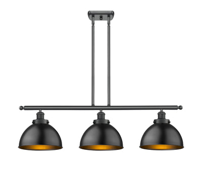 Ballston Urban Island Light Cast Brass