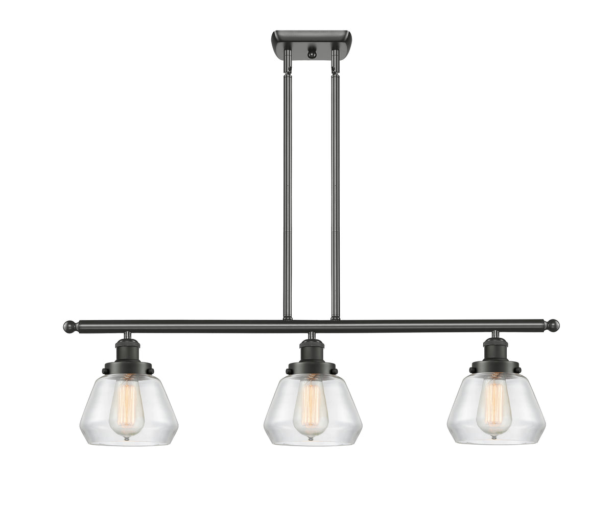 Fulton 36-Inch 3-Light Stem-Hung Island Light