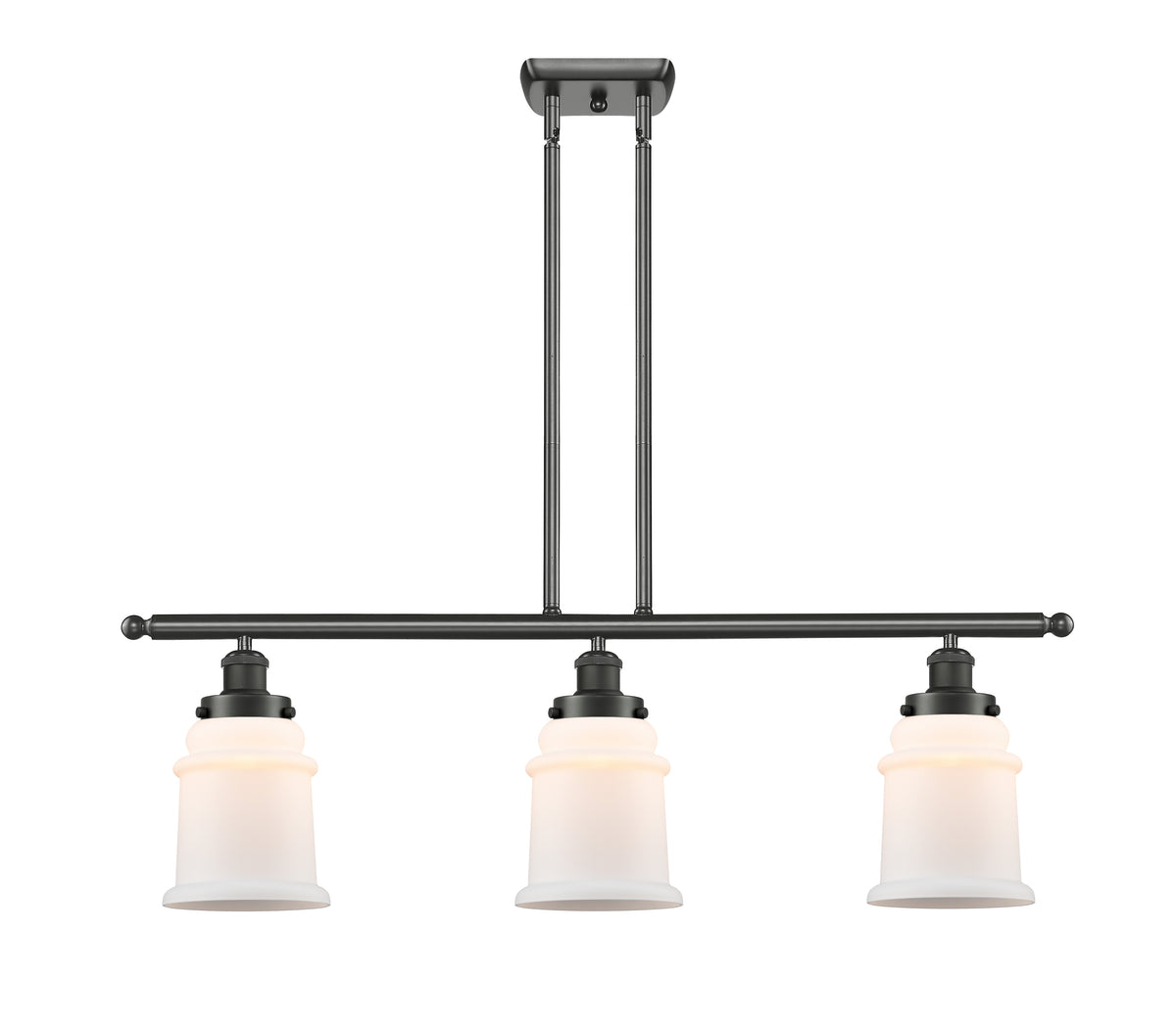 Canton 36-Inch 3-Light Stem-Hung Island Light 10.625-Inch High