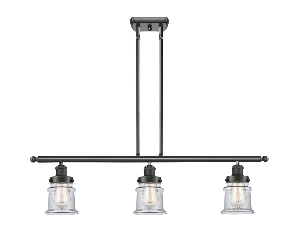 Canton 36-Inch 3-Light Stem-Hung Island Light 9-Inch High