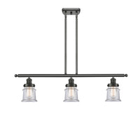 Canton 36-Inch 3-Light Stem-Hung Island Light 9-Inch High