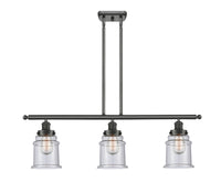 Canton 36-Inch 3-Light Stem-Hung Island Light 10.625-Inch High