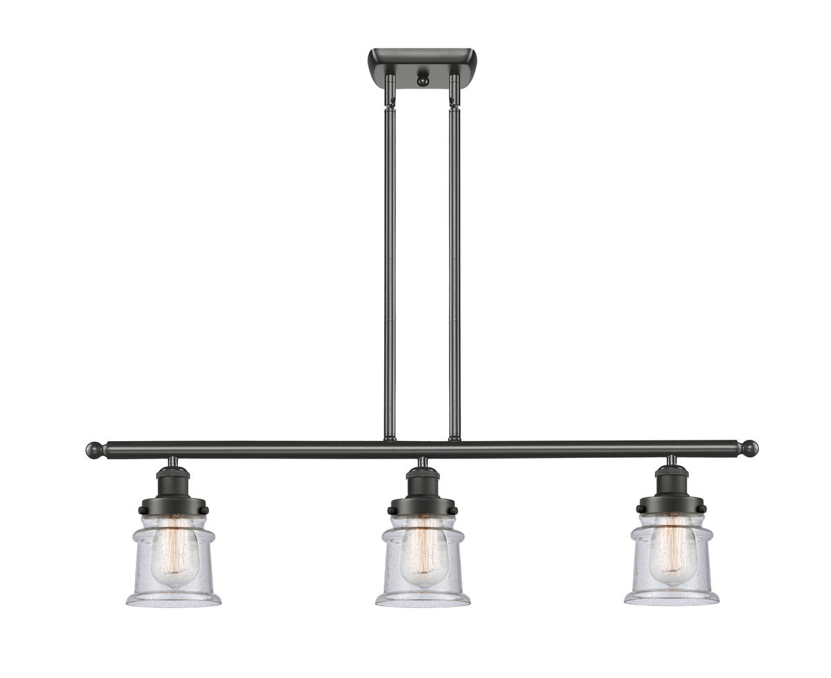 Canton 36-Inch 3-Light Stem-Hung Island Light 9-Inch High