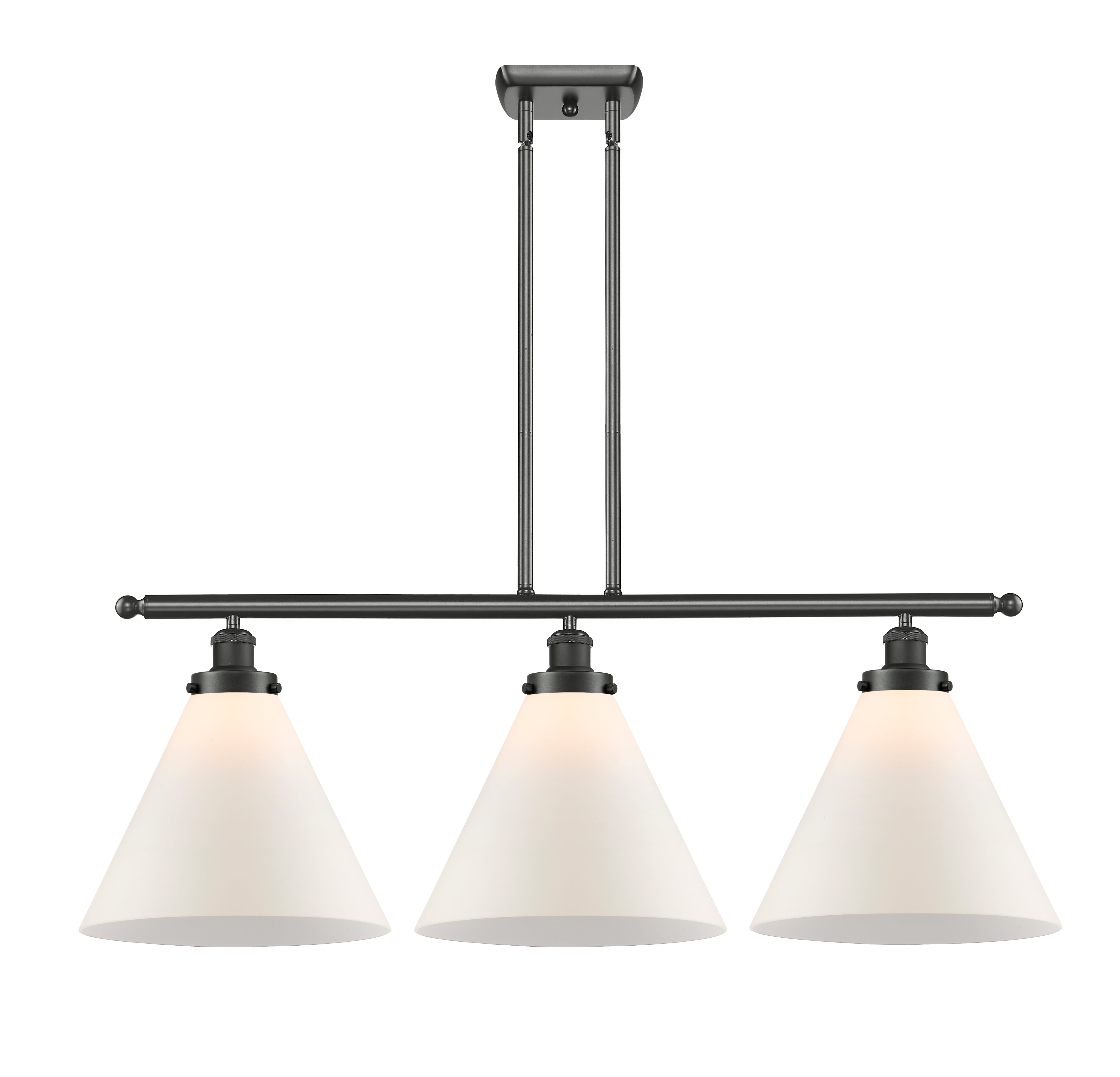 Ballston Urban Island Light Cast Brass Finish
