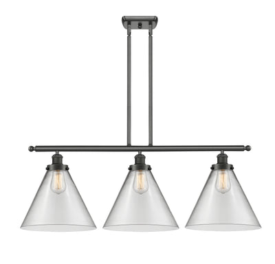 Ballston Urban Island Light Cast Brass