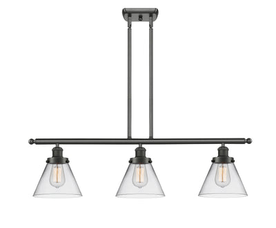 Ballston Urban Island Light Cast Brass