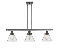 Cone 36-Inch 3-Light Stem-Hung Island Light 11-Inch High
