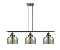 Bell 36-Inch 3-Light Stem-Hung Island Light 11-Inch High 7.75-Inch Shade Sloped-Ceiling Compatible