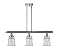 Canton 36-Inch 3-Light Stem-Hung Island Light 10.625-Inch High