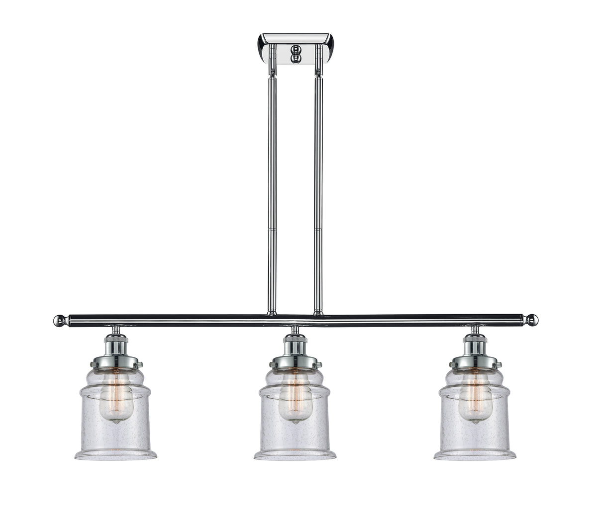 Canton 36-Inch 3-Light Stem-Hung Island Light 10.625-Inch High