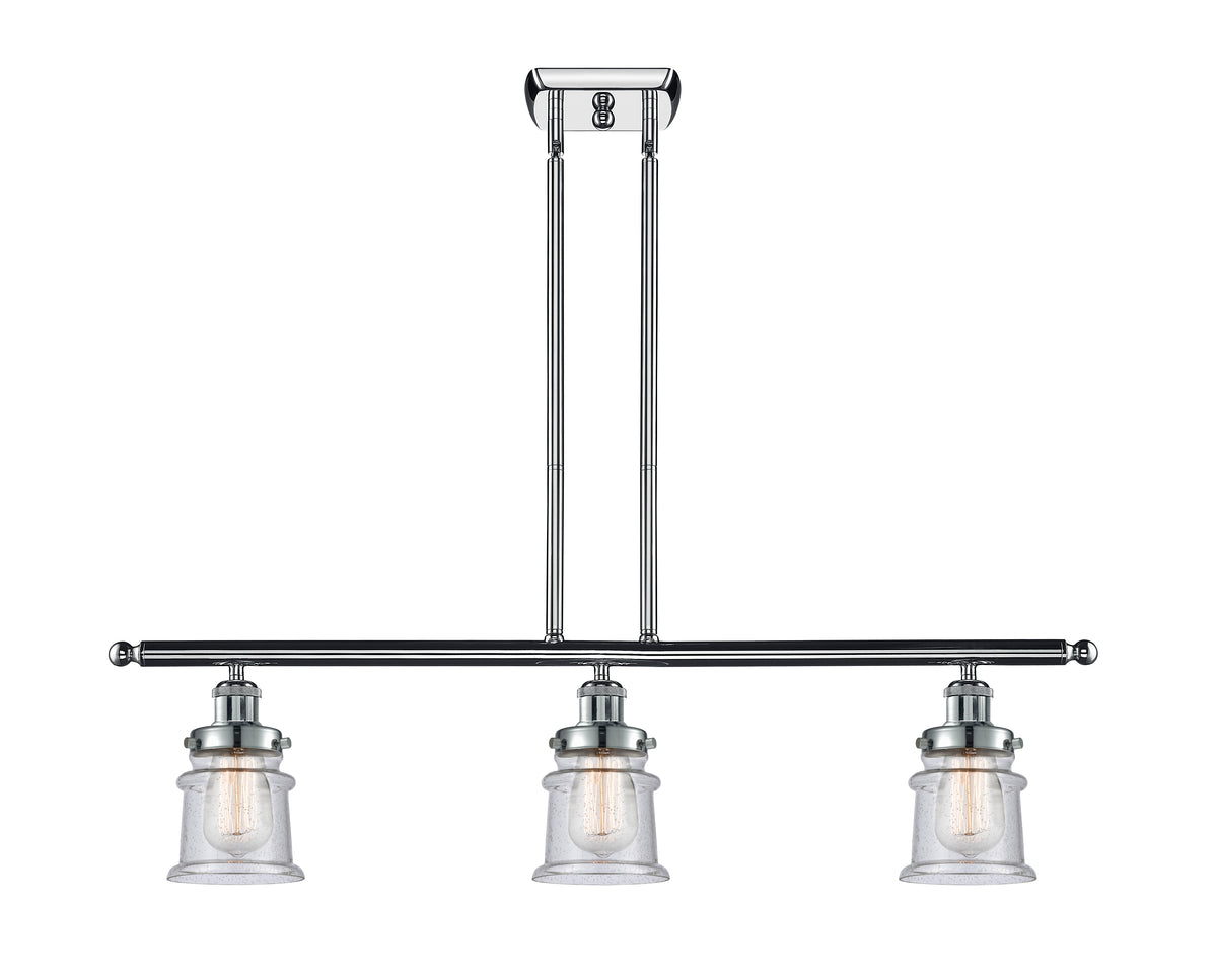Canton 36-Inch 3-Light Stem-Hung Island Light 9-Inch High