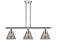 Cone 36-Inch 3-Light Stem-Hung Island Light 11-Inch High