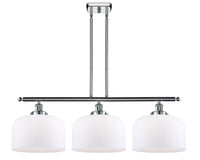 Bell 36-Inch 3-Light Stem-Hung Island Light with LED Bulbs 11-Inch High 11.5-Inch Shade