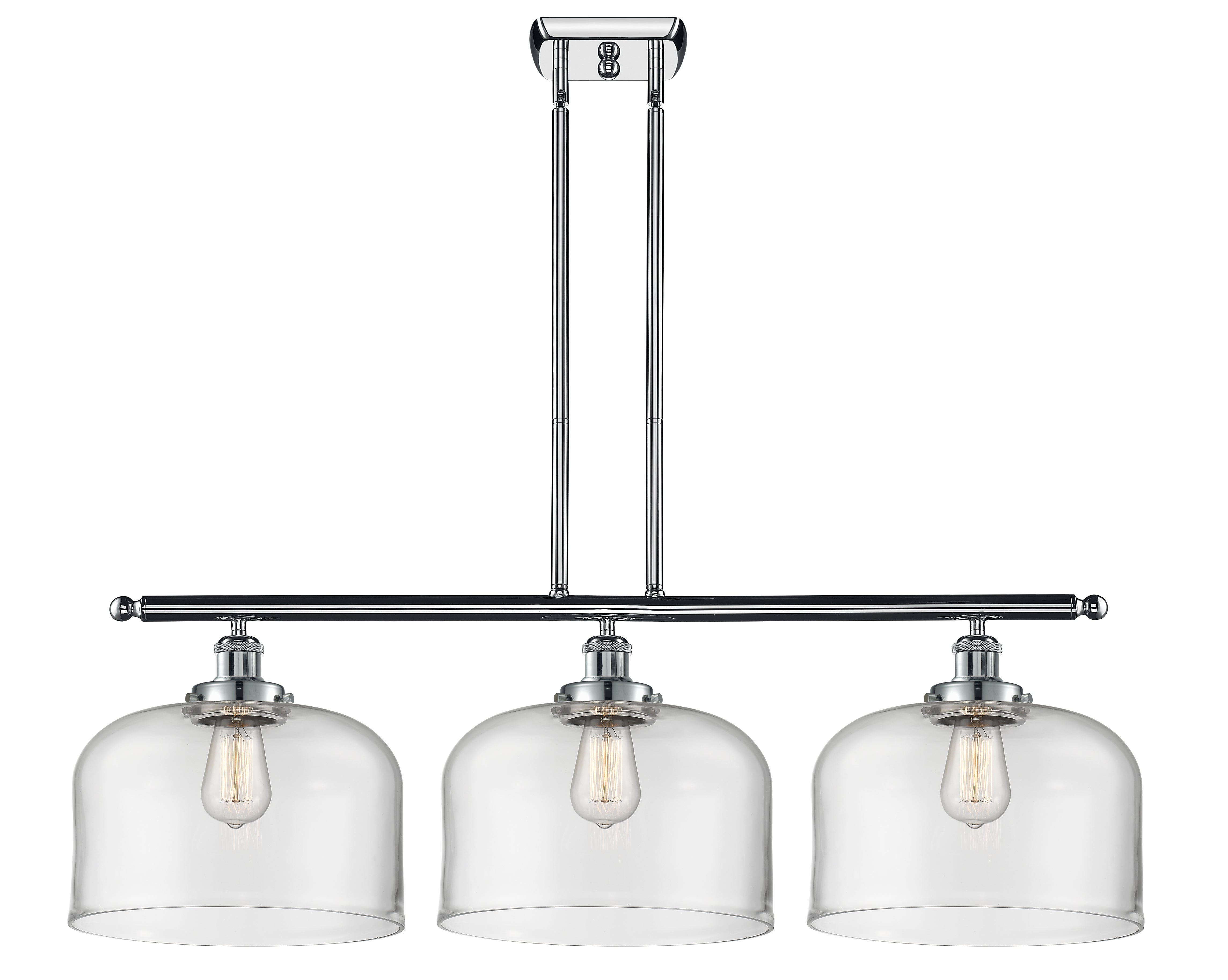 Ballston Urban Island Light Cast Brass