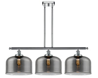 Bell 36-Inch 3-Light Stem-Hung Island Light with LED Bulbs 11-Inch High 11.5-Inch Shade