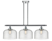 Bell 36-Inch 3-Light Stem-Hung Island Light with LED Bulbs 11-Inch High 11.5-Inch Shade