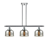 Bell 36-Inch 3-Light Stem-Hung Island Light 11-Inch High 7.75-Inch Shade Sloped-Ceiling Compatible
