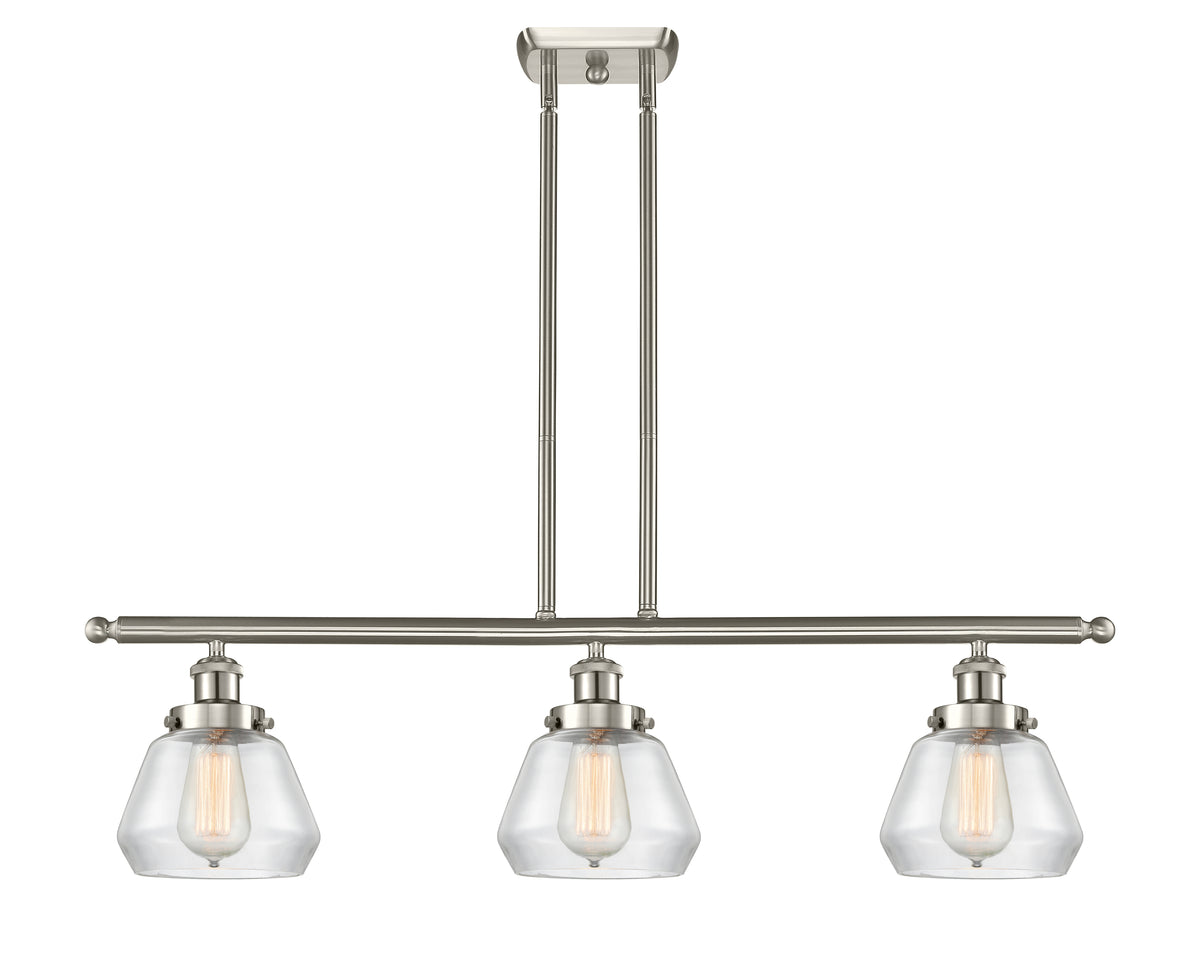 Fulton 36-Inch 3-Light Stem-Hung Island Light