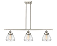 Fulton 36-Inch 3-Light Stem-Hung Island Light