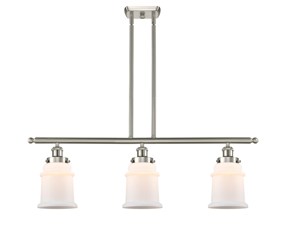 Canton 36-Inch 3-Light Stem-Hung Island Light 10.625-Inch High