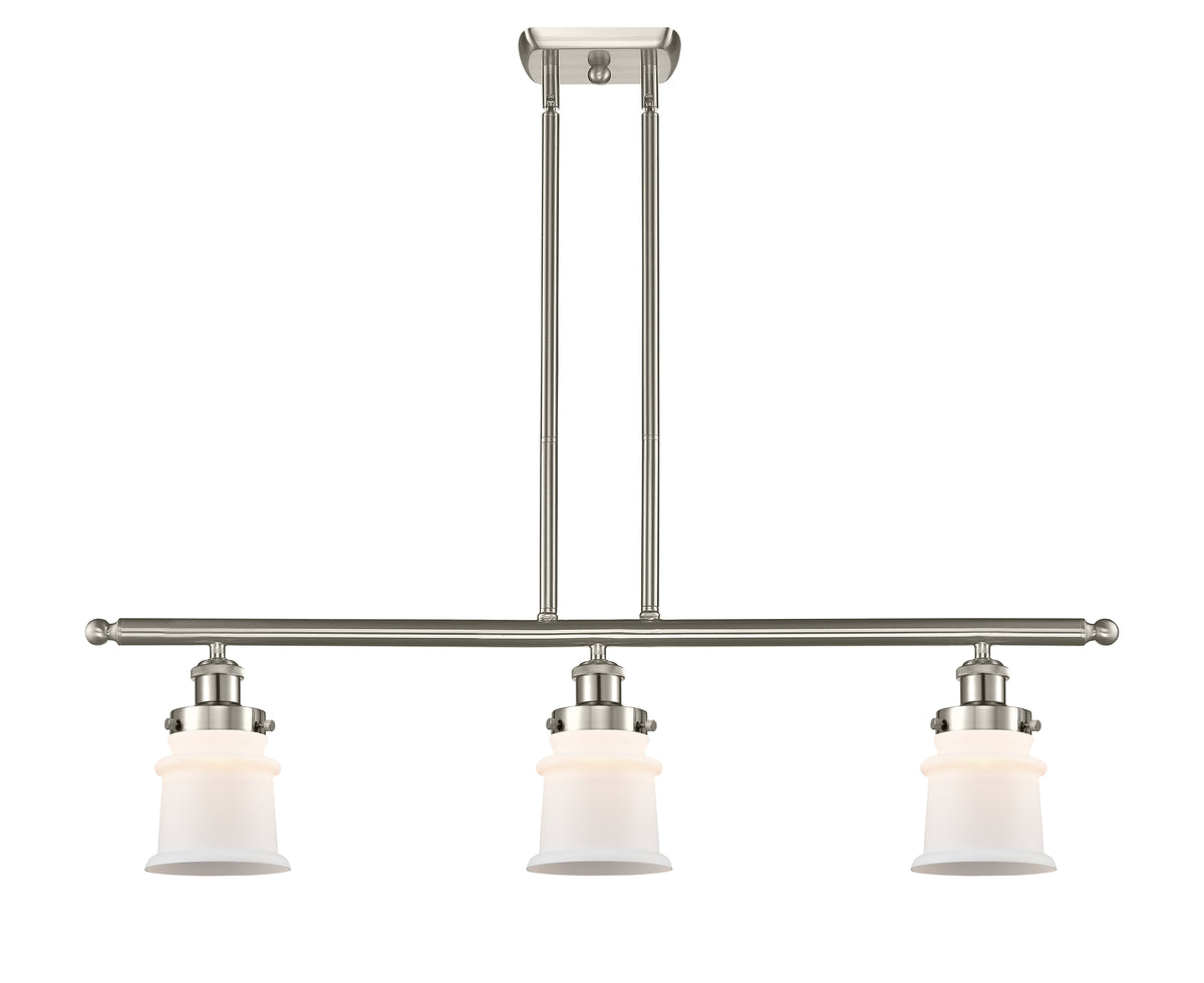 Canton 36-Inch 3-Light Stem-Hung Island Light 9-Inch High