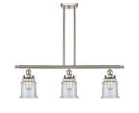 Canton 36-Inch 3-Light Stem-Hung Island Light 10.625-Inch High